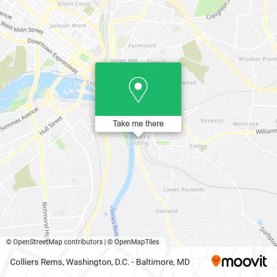 Colliers Rems map