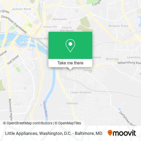Mapa de Little Appliances