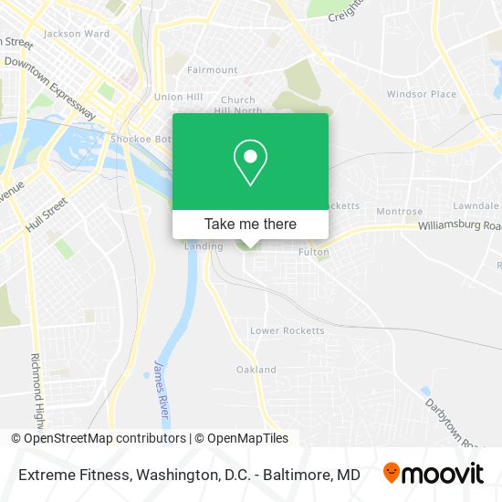 Mapa de Extreme Fitness