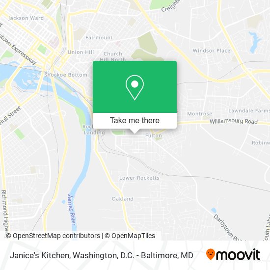 Mapa de Janice's Kitchen