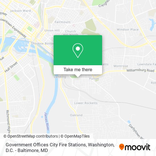 Government Offices City Fire Stations map