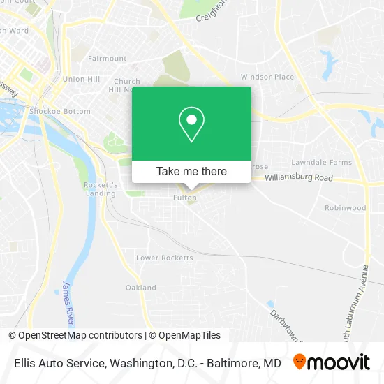 Ellis Auto Service map