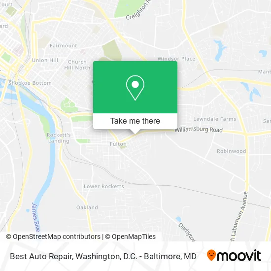 Best Auto Repair map