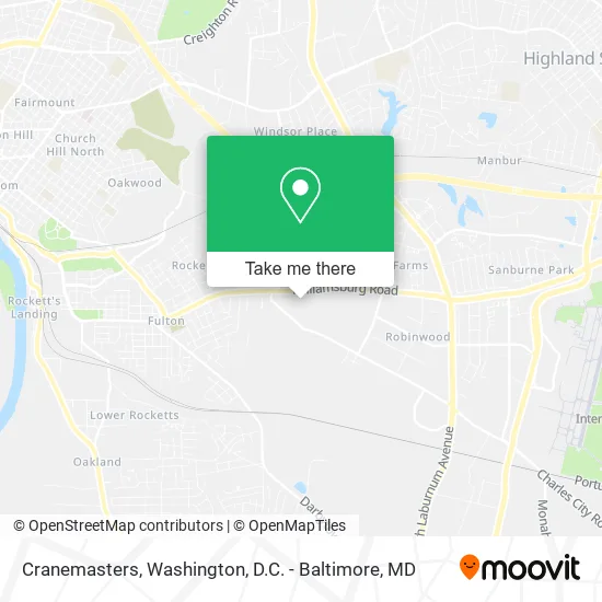 Cranemasters map