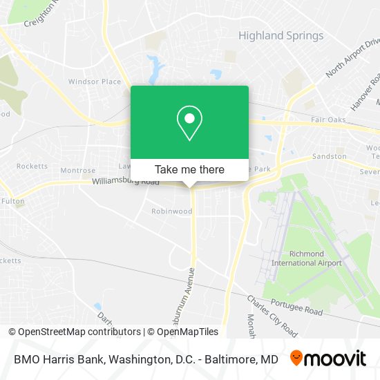 Mapa de BMO Harris Bank