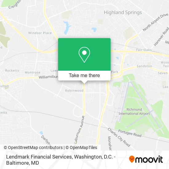 Lendmark Financial Services map