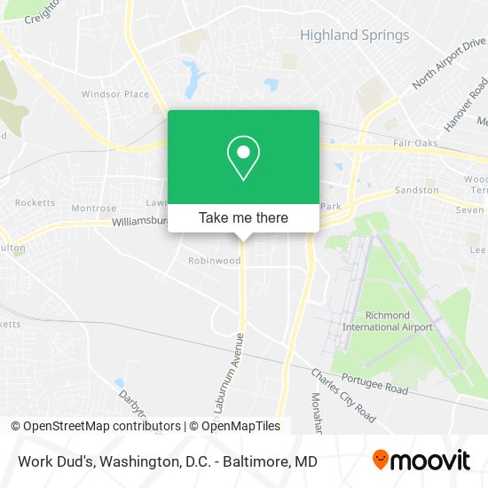 Work Dud's map