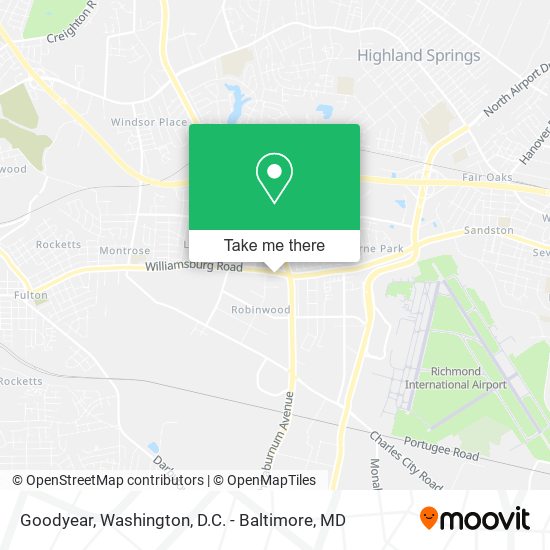 Goodyear map