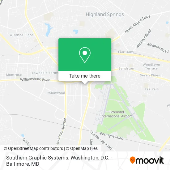 Southern Graphic Systems map