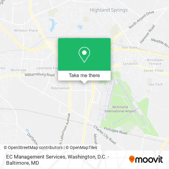 EC Management Services map