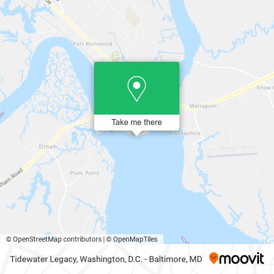 Tidewater Legacy map