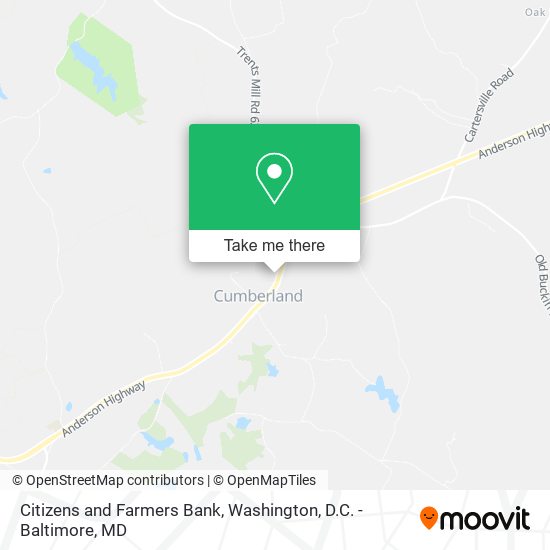 Mapa de Citizens and Farmers Bank