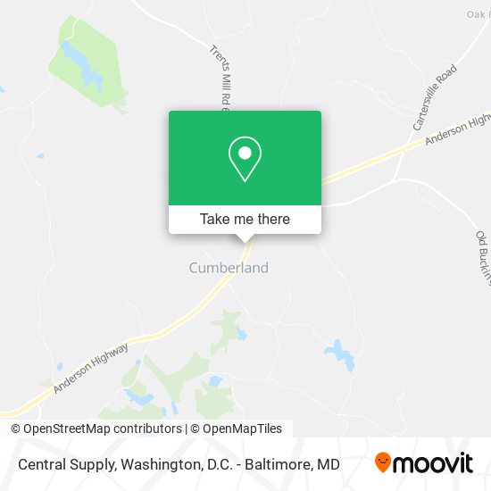 Central Supply map