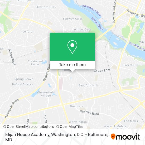 Mapa de Elijah House Academy