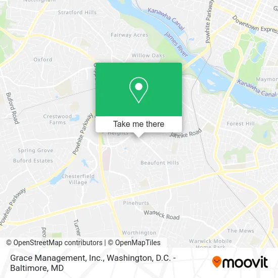 Grace Management, Inc. map
