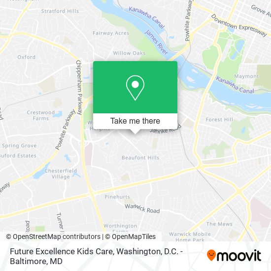 Future Excellence Kids Care map