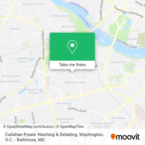 Callahan Power Washing & Detailing map