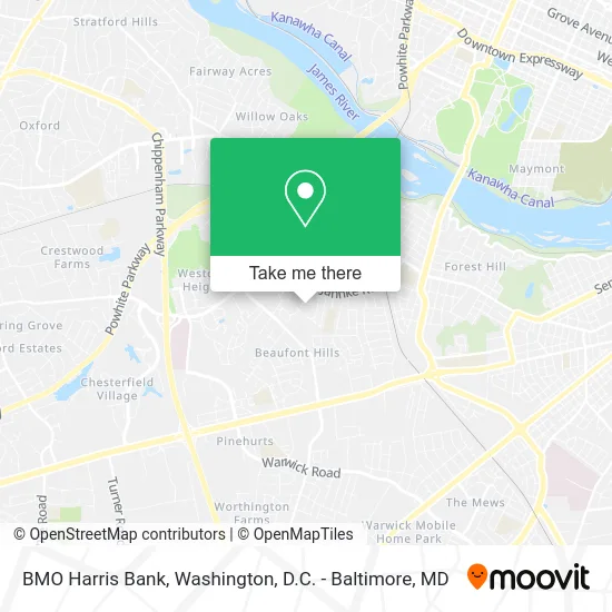 BMO Harris Bank map