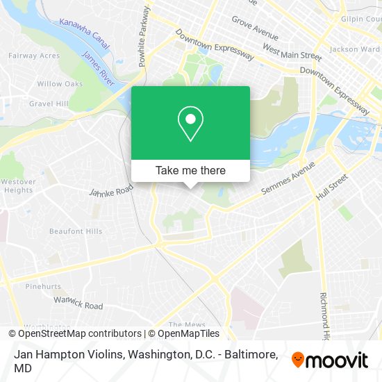 Mapa de Jan Hampton Violins