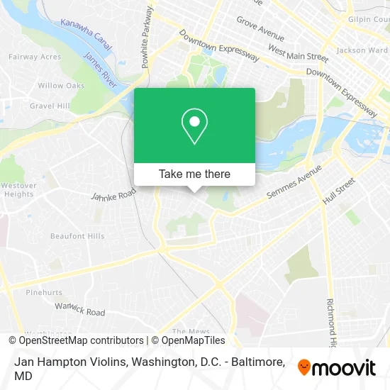 Jan Hampton Violins map