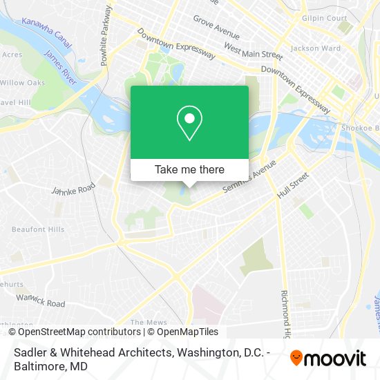 Sadler & Whitehead Architects map