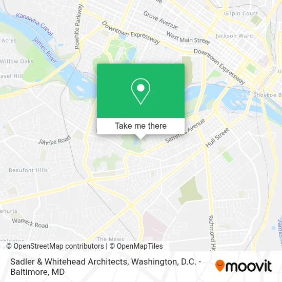 Sadler & Whitehead Architects map