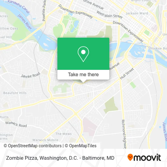 Zombie Pizza map