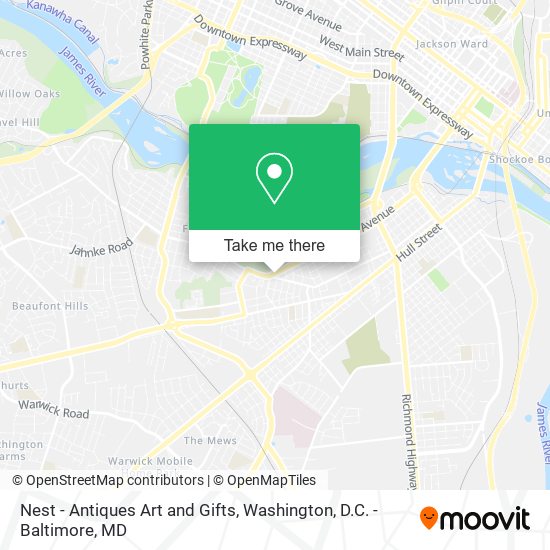 Mapa de Nest - Antiques Art and Gifts