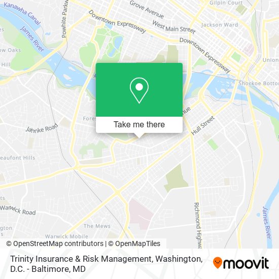 Trinity Insurance & Risk Management map