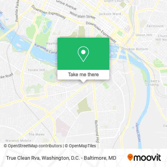 True Clean Rva map