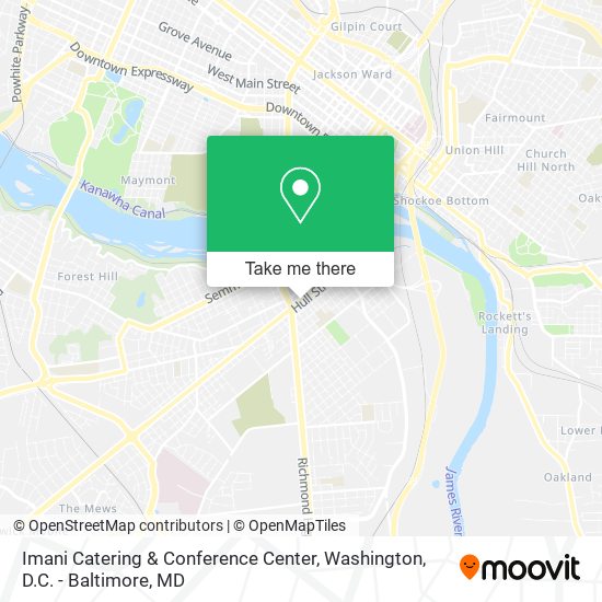 Imani Catering & Conference Center map