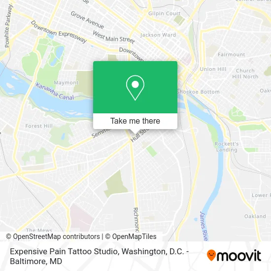 Expensive Pain Tattoo Studio map