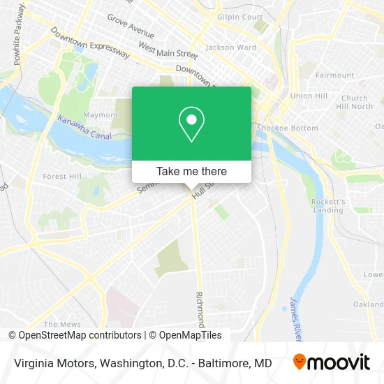 Virginia Motors map