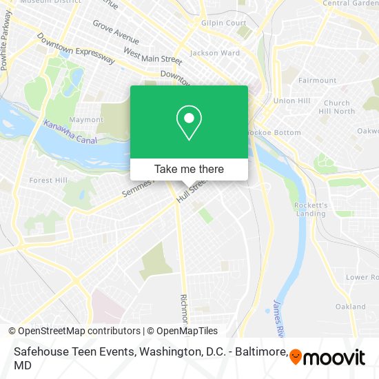 Mapa de Safehouse Teen Events