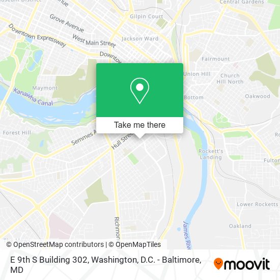 E 9th S Building 302 map