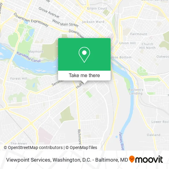 Viewpoint Services map
