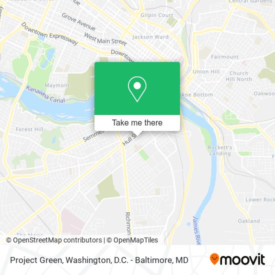 Mapa de Project Green