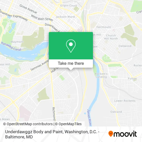 Underdawggz Body and Paint map