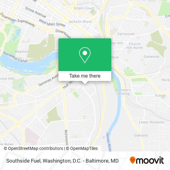 Mapa de Southside Fuel