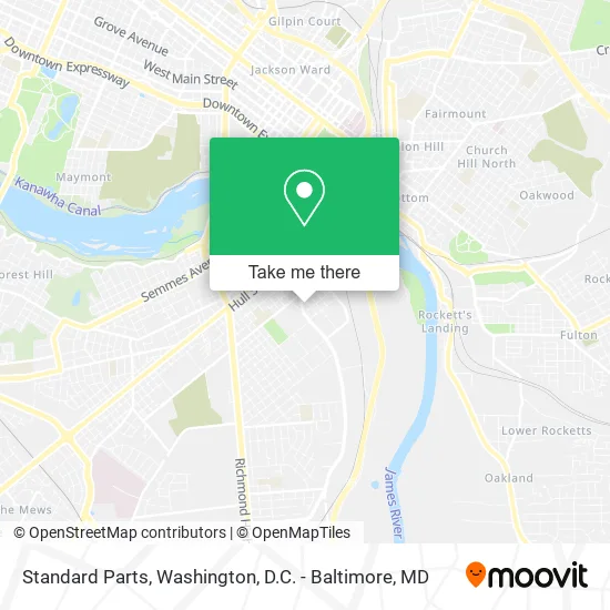 Standard Parts map