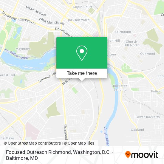 Focused Outreach Richmond map