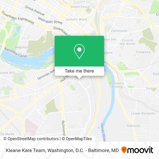 Kleane Kare Team map