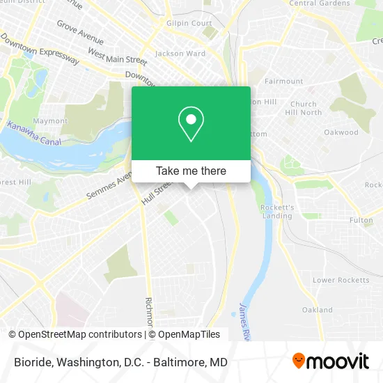Bioride map