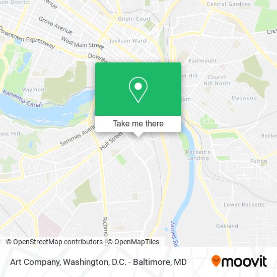 Art Company map