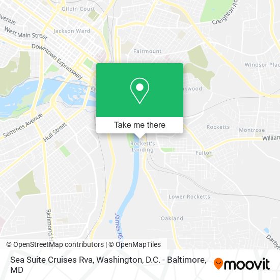 Sea Suite Cruises Rva map