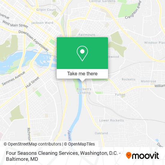 Four Seasons Cleaning Services map