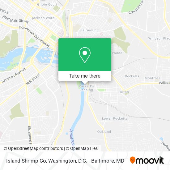 Mapa de Island Shrimp Co