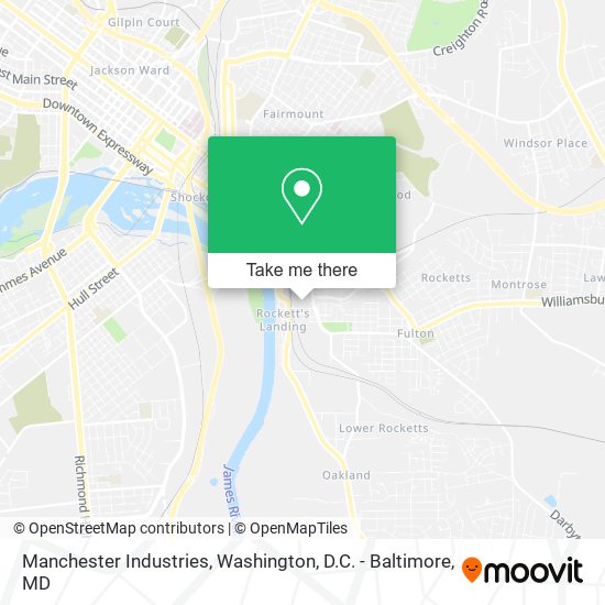 Mapa de Manchester Industries