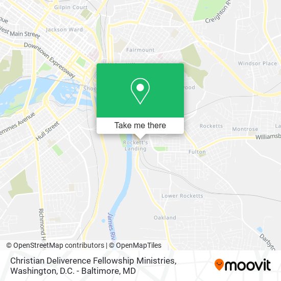 Mapa de Christian Deliverence Fellowship Ministries