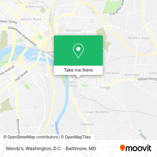 Wendy's map